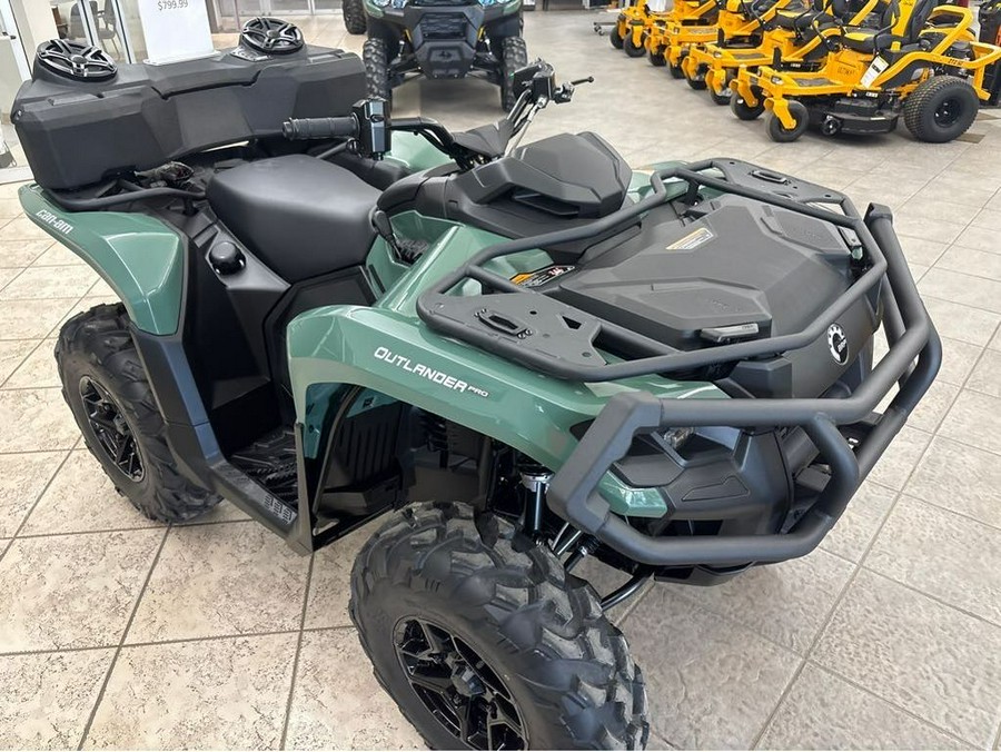 2025 Can-Am OUTLANDER PRO XU HD7 COMPASS GREEN