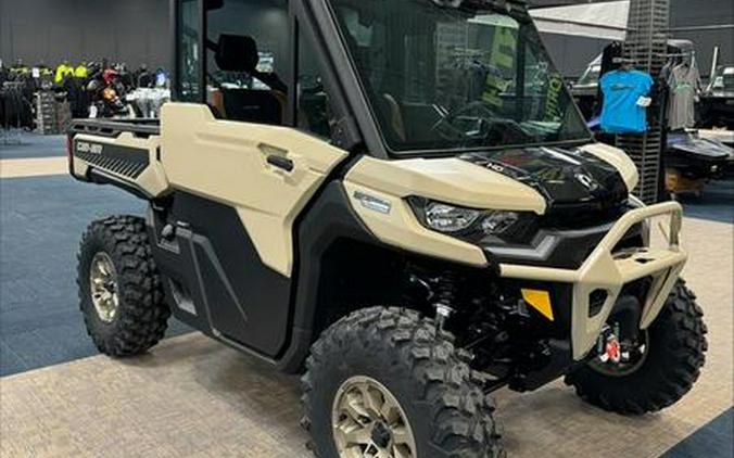 2024 Can-Am® Defender Limited HD10 Desert Tan & Timeless Black