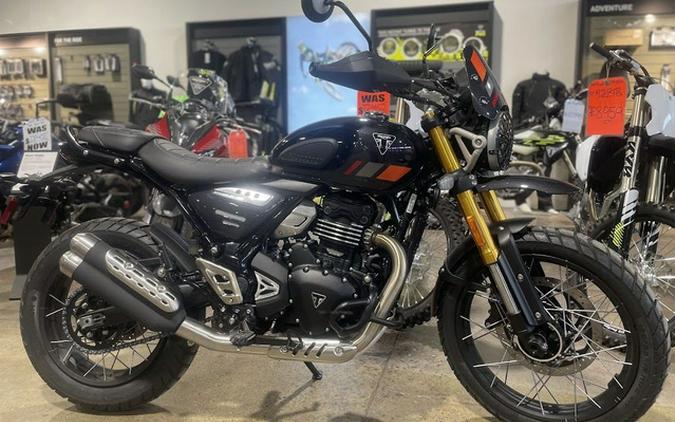 2026 Triumph Scrambler 400 XC Storm Grey
