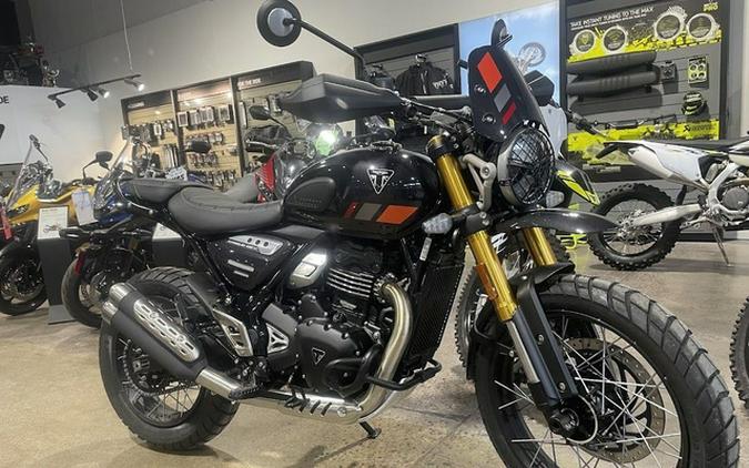 2026 Triumph Scrambler 400 XC Storm Grey