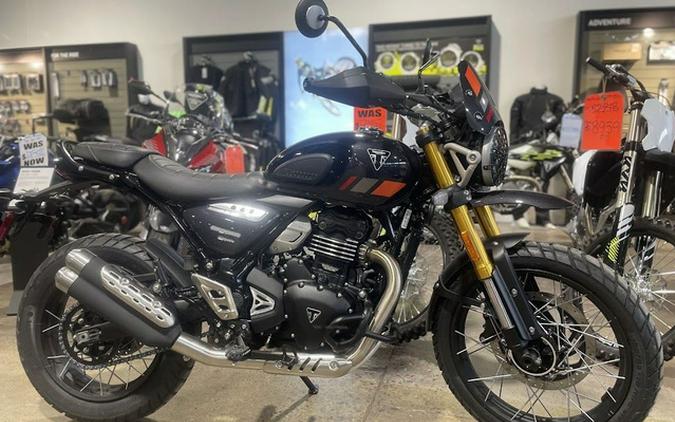 2026 Triumph Scrambler 400 XC Storm Grey