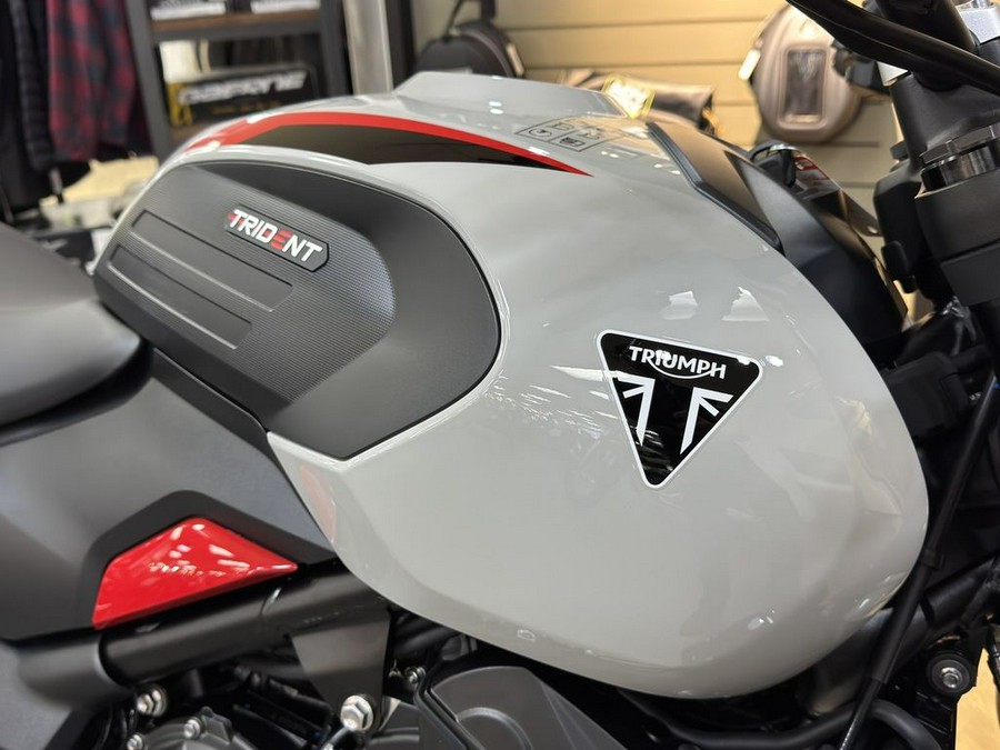 2026 Triumph Trident 800 Ash grey