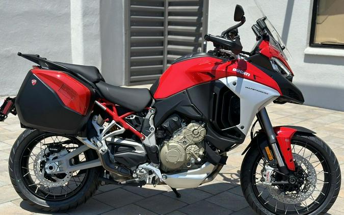 2024 Ducati Multistrada V4 S Travel & Radar Spoked Wheels Red