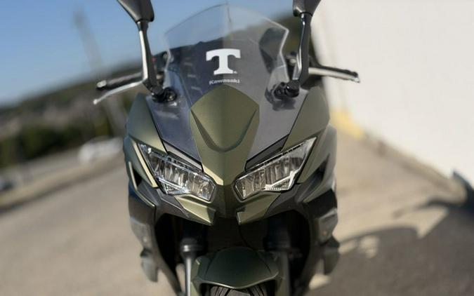 2024 Kawasaki Ninja 650 ABS Metallic Covert Green/Metallic Spark Black