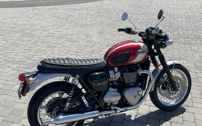 2025 Triumph Bonneville T120 Elvis Presley Limited Edition Carnival Red