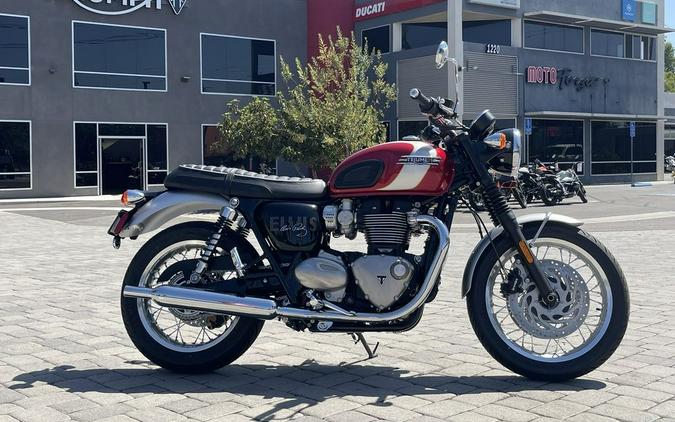 2025 Triumph Bonneville T120 Elvis Presley Limited Edition Carnival Red