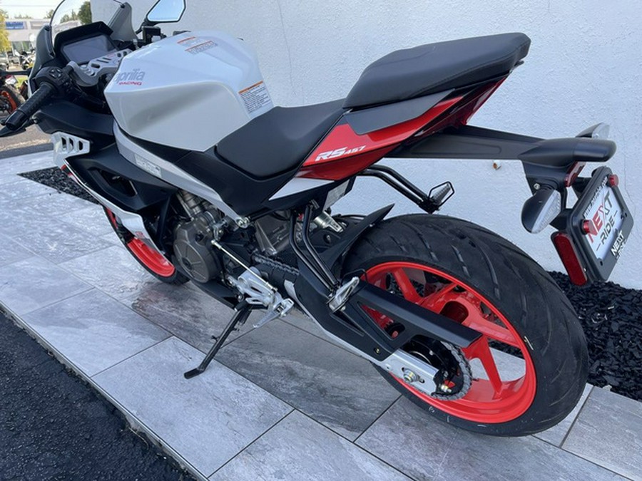 2025 Aprilia RS 457 OPALESCENT LIGHT