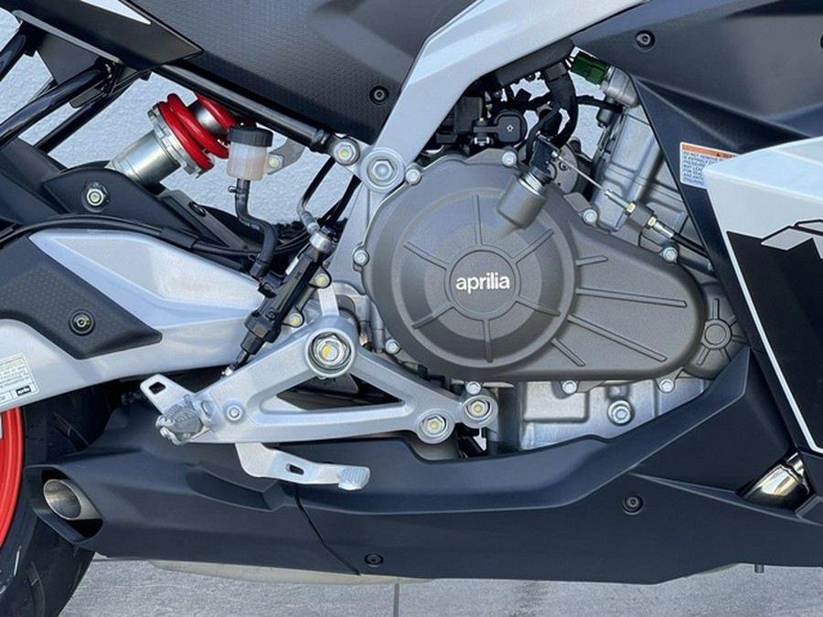 2025 Aprilia RS 457 OPALESCENT LIGHT