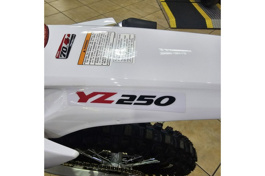 2026 Yamaha YZ250 70th Anniversary Edition