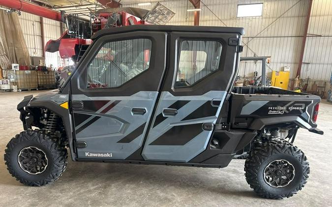 2025 Kawasaki METALLIC BLUISH GRAY RIDGE XR CREW LIMITED HVAC