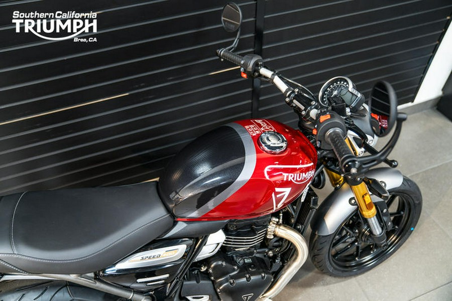 2024 Triumph Speed 400 Carnival Red / Phantom Black