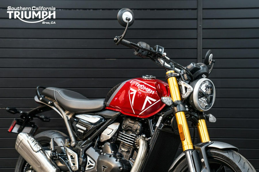 2024 Triumph Speed 400 Carnival Red / Phantom Black