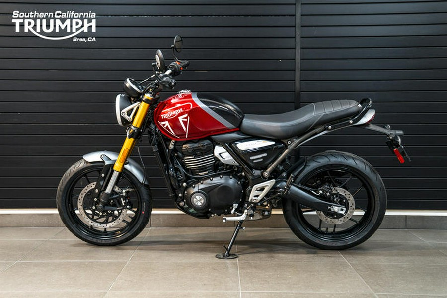 2024 Triumph Speed 400 Carnival Red / Phantom Black