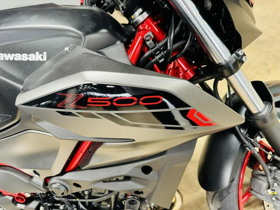 2024 Kawasaki Z500 SE ABS