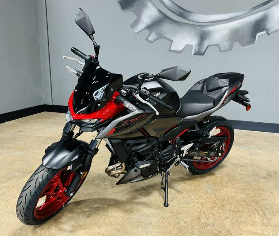 2024 Kawasaki Z500 SE ABS