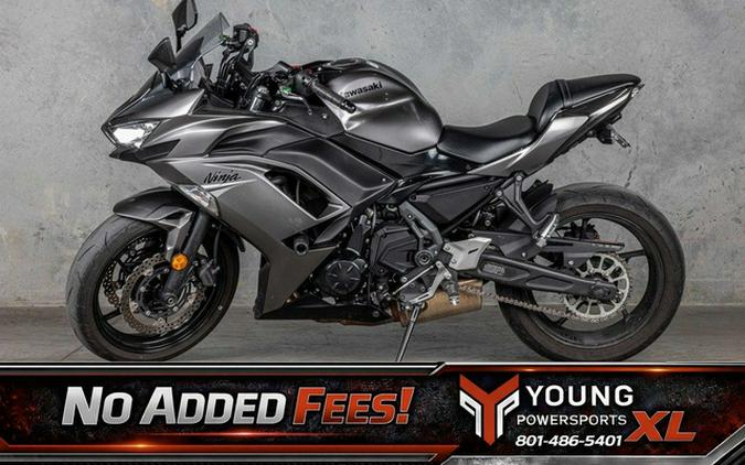 2021 Kawasaki Ninja 650 ABS Metallic Spark Black/Metallic Imperial Red