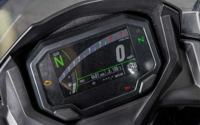 2021 Kawasaki Ninja 650 ABS Metallic Spark Black/Metallic Imperial Red