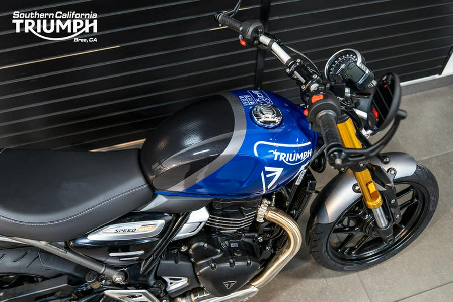 2024 Triumph Speed 400 Caspian Blue / Storm Grey