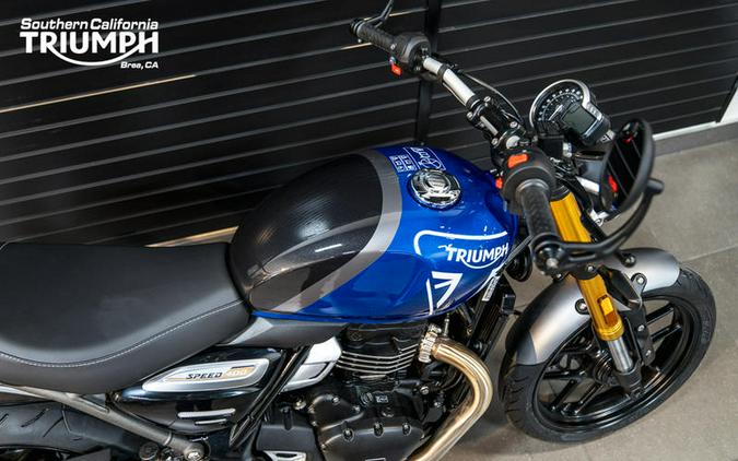 2024 Triumph Speed 400 Caspian Blue / Storm Grey