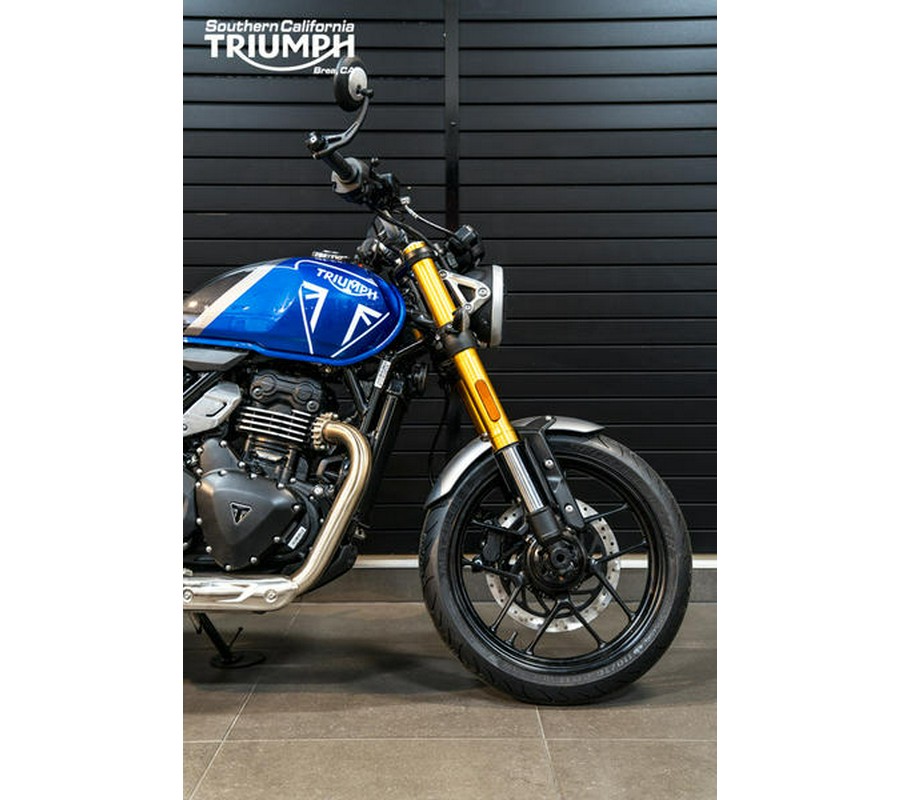 2024 Triumph Speed 400 Caspian Blue / Storm Grey