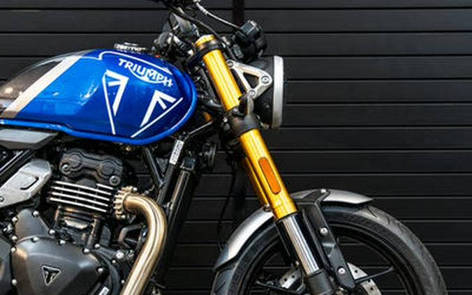 2024 Triumph Speed 400 Caspian Blue / Storm Grey