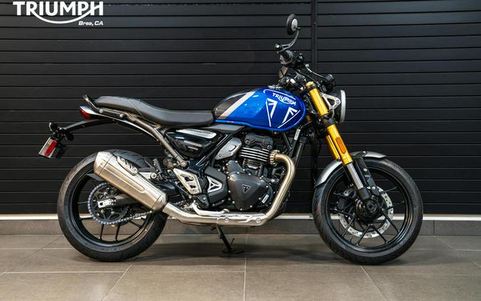 2024 Triumph Speed 400 Caspian Blue / Storm Grey