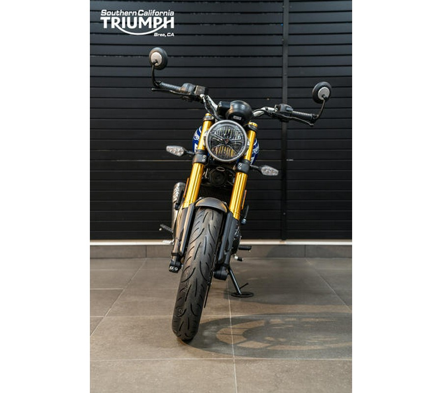 2024 Triumph Speed 400 Caspian Blue / Storm Grey