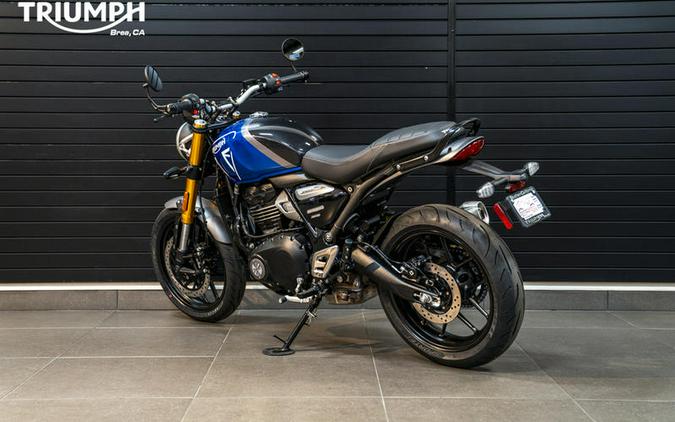 2024 Triumph Speed 400 Caspian Blue / Storm Grey