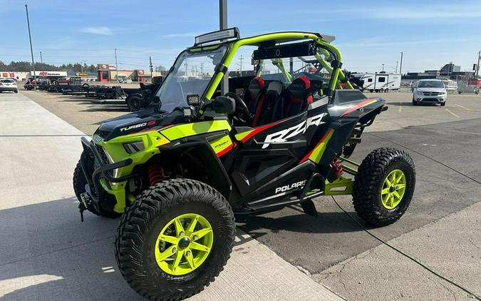 2021 Polaris® RZR Turbo S Lifted Lime LE