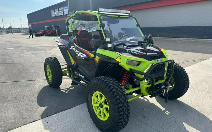 2021 Polaris® RZR Turbo S Lifted Lime LE