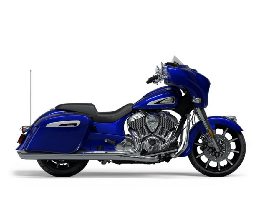 2024 Indian Motorcycle® Chieftain® Limited with Powerband Audio Package Spirit Blue Metallic