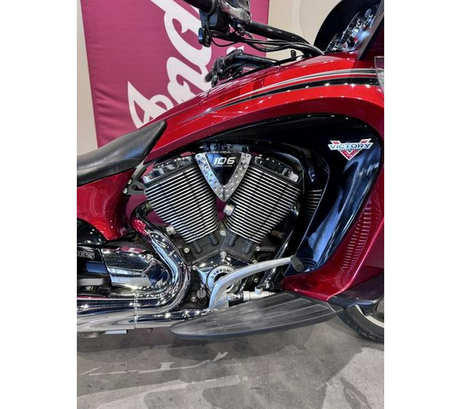 2013 Victory Motorcycles® Vision® Tour Sunset Red & Black W/ Black Carbon Graphics