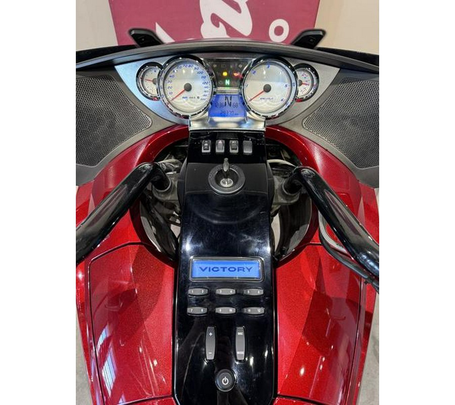 2013 Victory Motorcycles® Vision® Tour Sunset Red & Black W/ Black Carbon Graphics