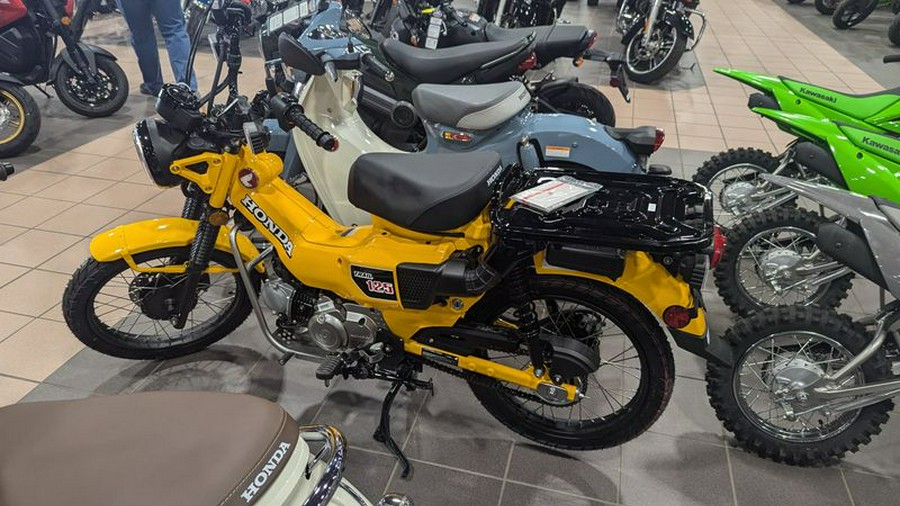 New 2024 HONDA TRAIL 125 TUMERIC YELLOW