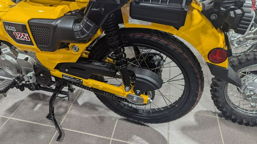 New 2024 HONDA TRAIL 125 TUMERIC YELLOW