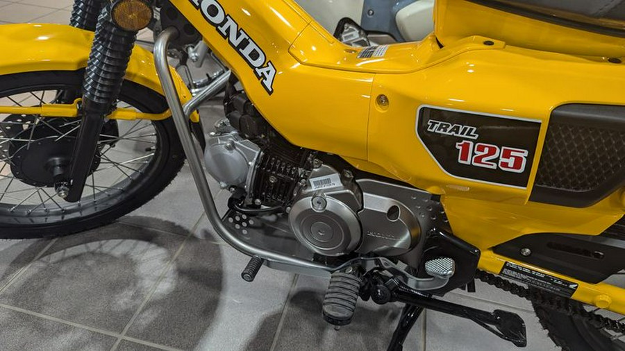 New 2024 HONDA TRAIL 125 TUMERIC YELLOW