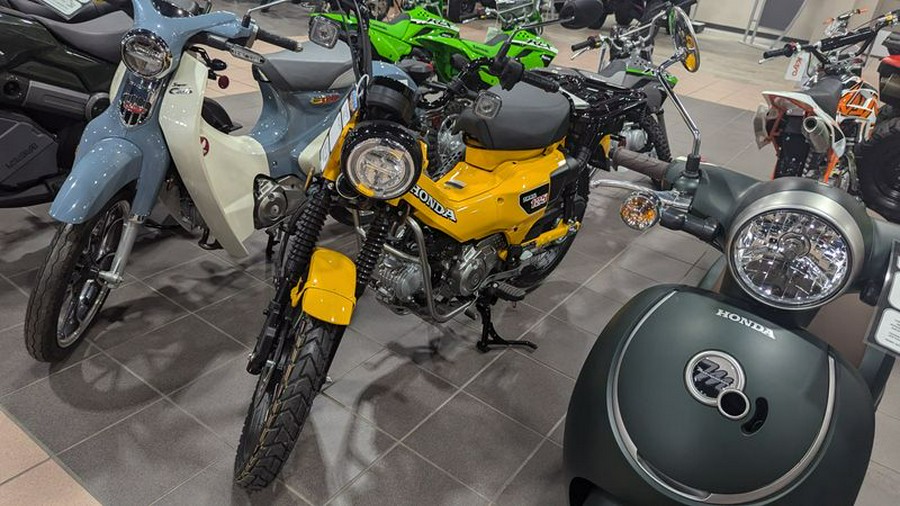 New 2024 HONDA TRAIL 125 TUMERIC YELLOW