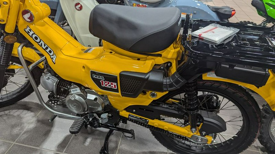 New 2024 HONDA TRAIL 125 TUMERIC YELLOW