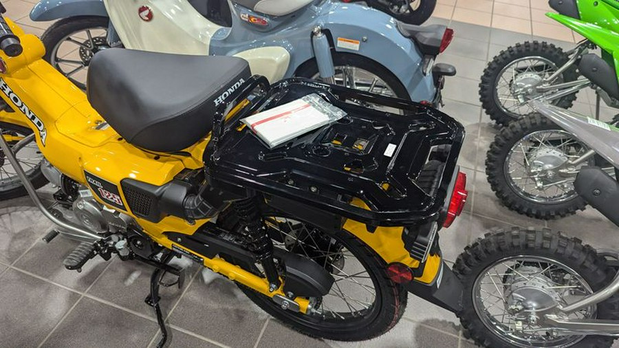 New 2024 HONDA TRAIL 125 TUMERIC YELLOW