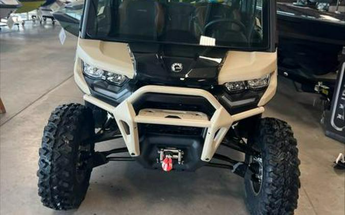 2024 Can-Am® Defender MAX Limited HD10 Desert Tan & Timeless Black