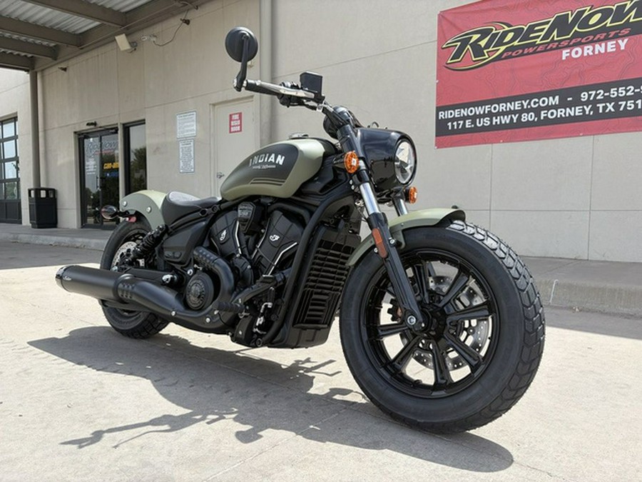 2026 Indian Scout Bobber Limited +Tech Moss Green Smoke