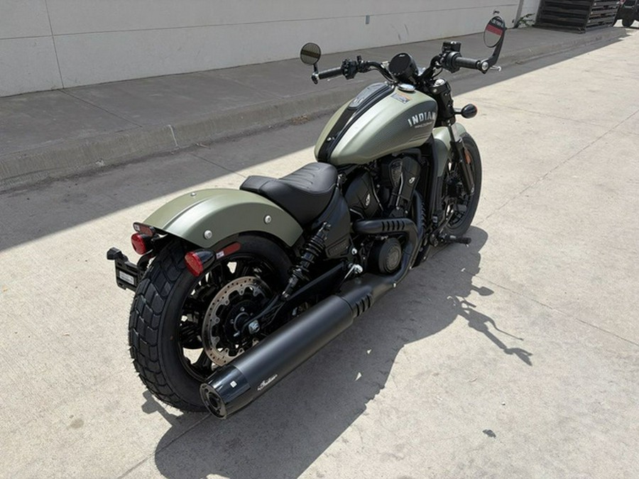 2026 Indian Scout Bobber Limited +Tech Moss Green Smoke
