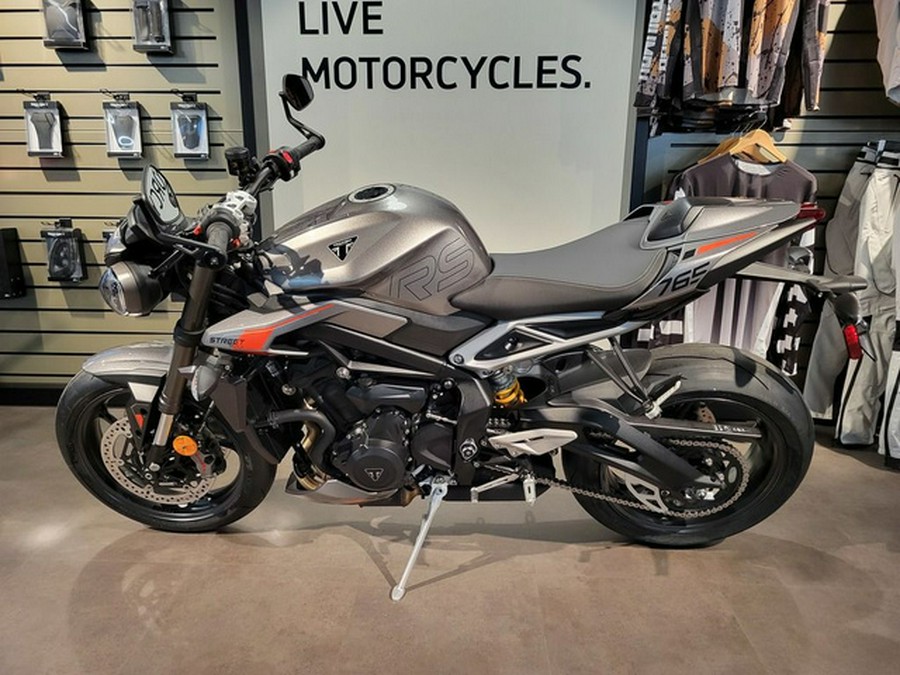 2024 Triumph Street Triple 765 RS Silver Ice RS