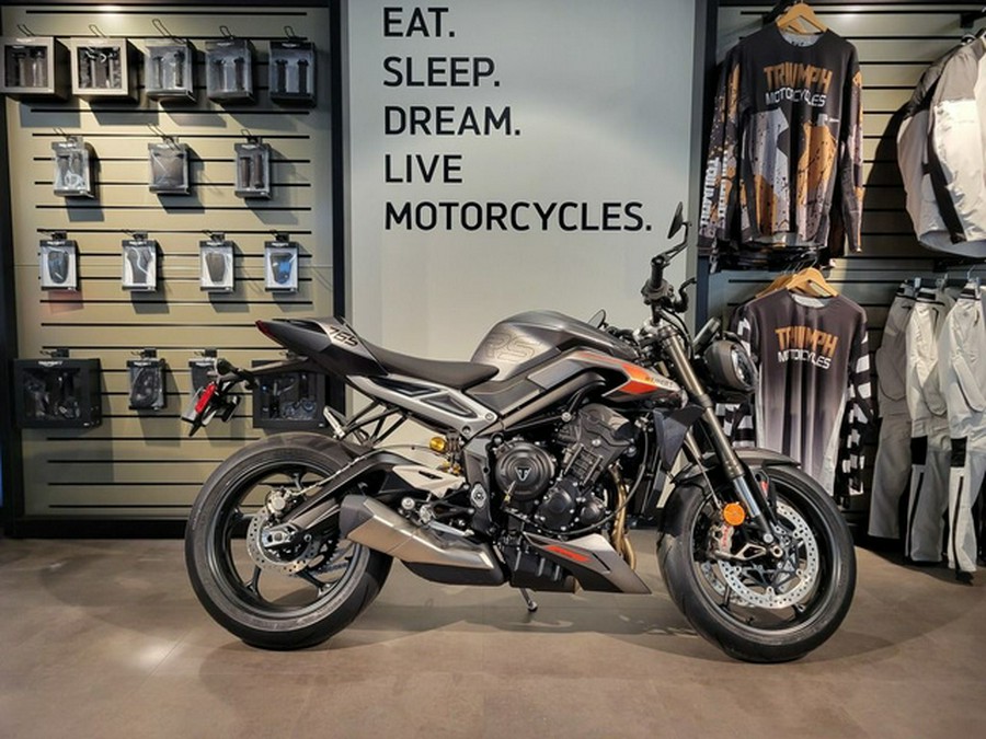 2024 Triumph Street Triple 765 RS Silver Ice RS