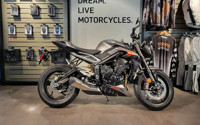 2024 Triumph Street Triple 765 RS Silver Ice RS
