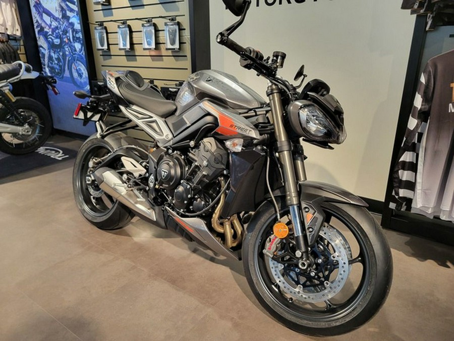 2024 Triumph Street Triple 765 RS Silver Ice RS