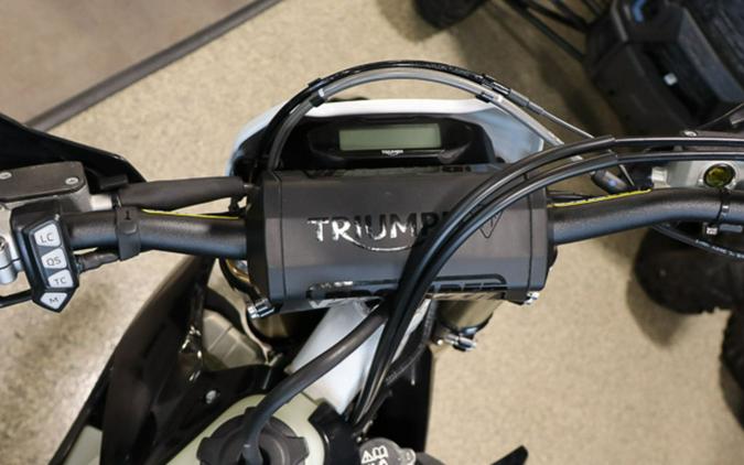 2026 Triumph TF 250-E Jet Black/Pure White