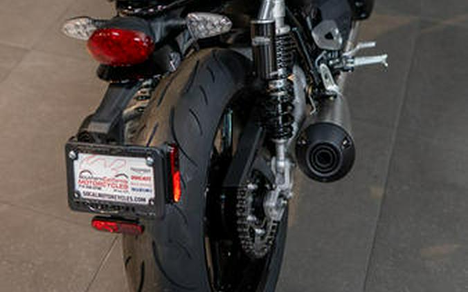 2026 Triumph Speed Twin 1200 Crystal White/Sapphire Black