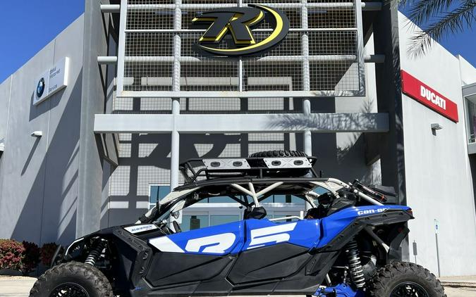 2022 Can-Am® Maverick X3 MAX X rs Turbo RR With Smart-Shox Intense Blue / Carbon Black /