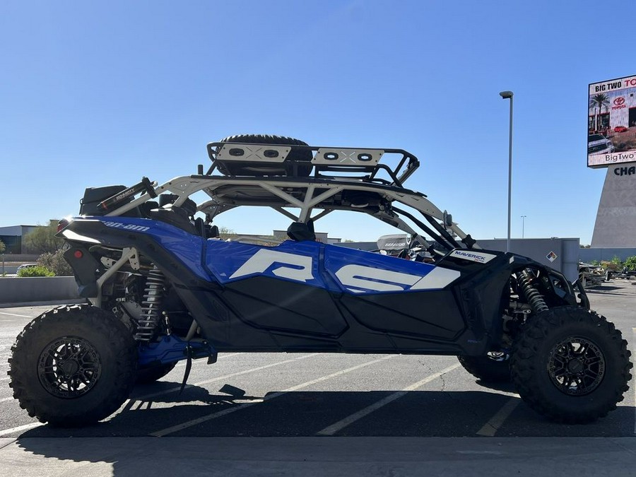2022 Can-Am® Maverick X3 MAX X rs Turbo RR With Smart-Shox Intense Blue / Carbon Black /